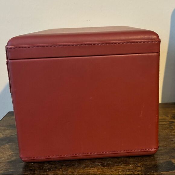 Scatola Del Tempo Watch Winder 7RT Cognac Leather Box Display Case No. 507 - Picture 4 of 15